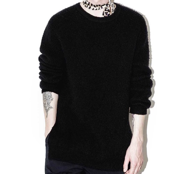 New 3.1 Phillip Lamb Wool Sweater Side Slits Sz M - Picture 2 of 9